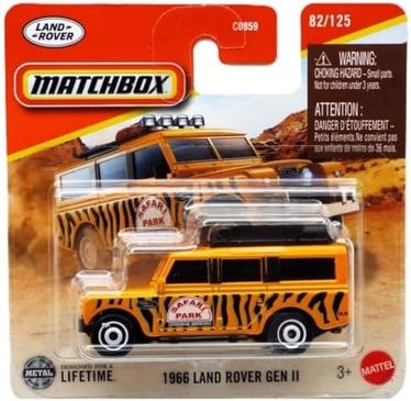 Diğer 126668909 C0859 Matchbox 1:64 Tekli Arabalar 1966 Land Rover Gen 2 Jbt05