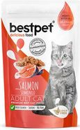 Diğer 127243352 Pouch Somonlu Jelly Tahılsız Yetişkin Kedi Konservesi 85 Gr