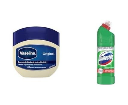 Diğer 128809910 Nemlendirici Jel Original 100 Ml 1 Domestos Yoğun Kıvamlı Çamaşır Suyu Maksimum Hijyen Dağ Esintisi, 750 Ml 4