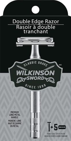 Diğer 128846569 Wilkinson Sword Erkekler İçin Çift Kenarlı Jilet 5 Çift Kenarlı Jilet Yedeği