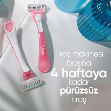 Diğer 128846825 Venus Smooth Miami Kadın Tıraş Bıçağı 4'lü