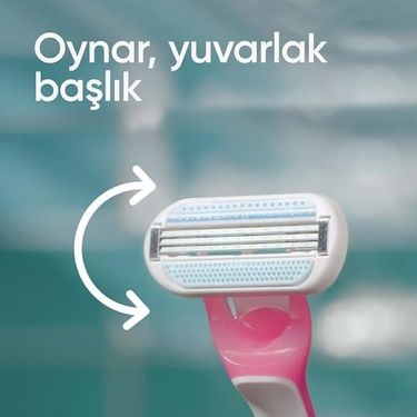 Diğer 128847006 Venus Kullan At Tıraş Bıçağı, 3 Li Paket