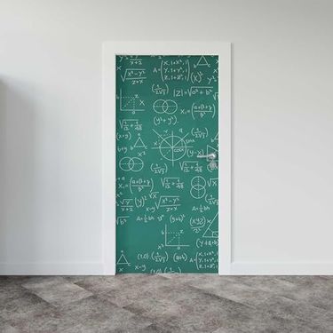 Diğer 128856449 Kapı Giydirme Kapı Folyosu Matematik Formül