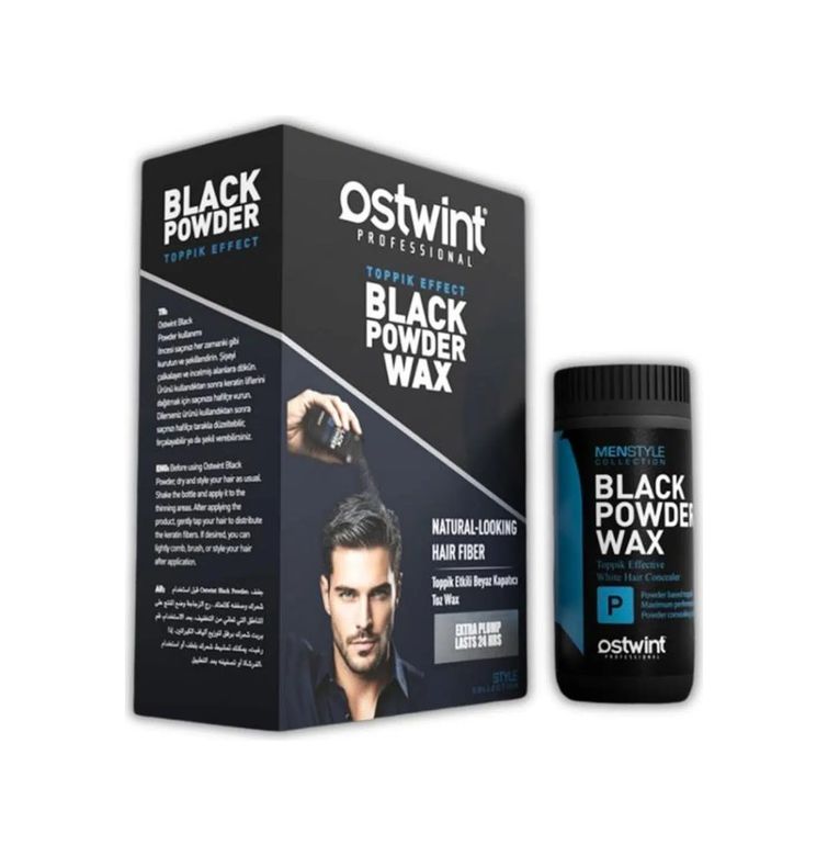 Diğer 129599659 Professional Siyahlaştırıcı Şekil Verici Topik Etkili Pudra Wax 20 Gr