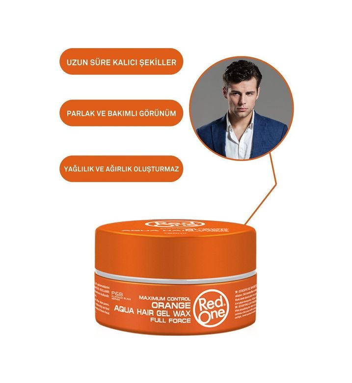 Diğer 129599709 Aqua Wax Turuncu 150Ml