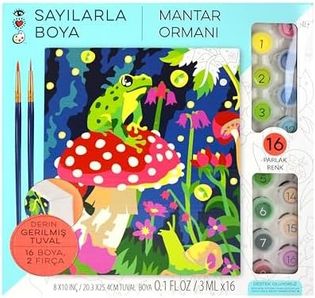 Diğer 130376112 Craft And Arts Numaralarla Boya Seti Mantar 9207