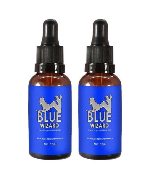 Diğer 131187503 Blue Wizard 2 Adet Soğuk Kadınların Kullanımına Çok Özel Drop.s Içecek 30 Ml Lov.e