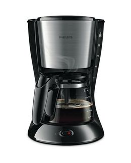 Diğer 131364027 Filtre Kahve Makinesi, 1,2 Lt Kapasite, Otomatik Kapanma, Cam Demlikli, Siyah Ve Metal, Hd7462/20 Açık Kahverengi