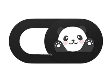 Diğer 131737712 Kamera Kapatıcı Laptop Tablet Telefon Uyumlu Panda Desenli Gizlilik Aparatı Ultra İnce Sürgülü Webcam Cover 3 Lü Set 3M Yapışkanlı Çok Renkli