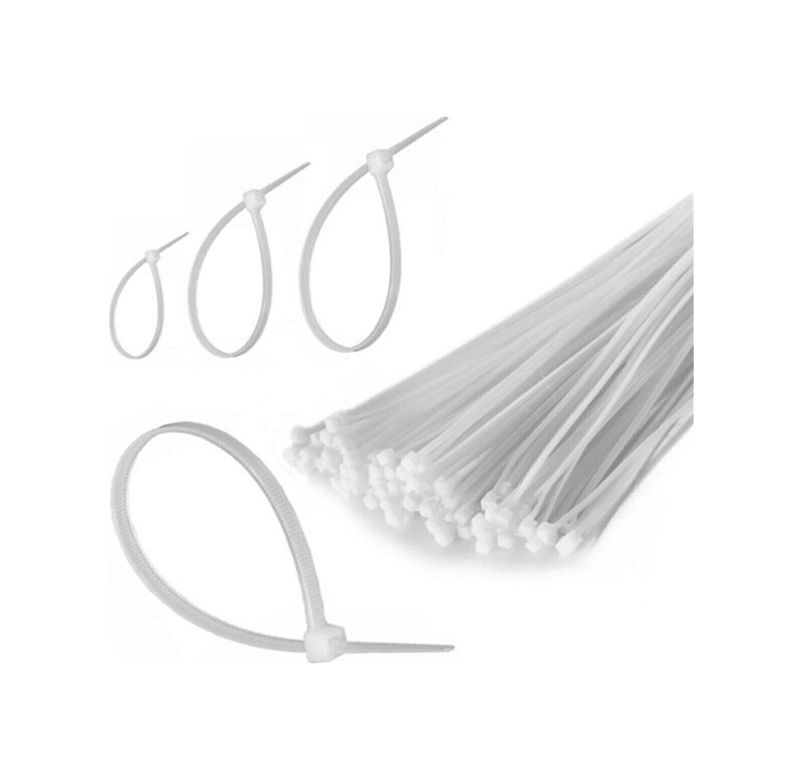 Diğer 2877100 100 Adet Plastik Cırt Kelepçe Kablo Bağı Kablo Düzenleyici-4.8 X 380 Mm 4434