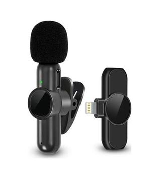 Diğer 474189EA93YT4001 Type C Apple Uyumlu Iphone Dönüştürücülü Kablosuz Yaka Mikrofonu Android Ve Mini Mikrofon