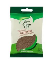 Diğer 57855210120444180184975 Green Lıfe Öğütülmüş Karabiber Regular Yastık 70 Gr. Acı Kahverengi