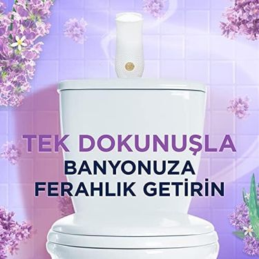 Diğer 57855210121706780184975 Banyo Hava Tazeleyici Cihaz Ve Yedek Lavanta Ferahlığı 10 Ml Abundance Prosperity