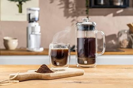 Diğer 57855210126545780184975 Plus Çift Camlı French Press, 750 Ml Açık Bej