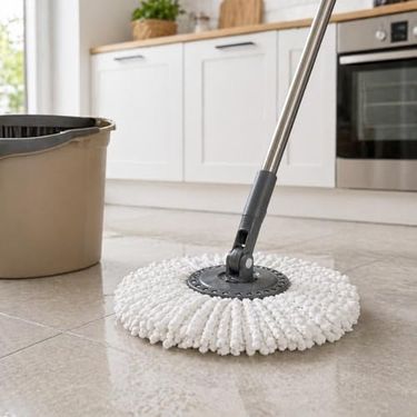 Diğer 57855210132154080184975 Döner Yedek Mop Ucu Mikrofiber Temizlik Bezi 35 Cm Tüm Modellerle Uyumlu Başlığı Döner Mop Bezi Yedek Parça Kolay Tak Çıkar Spın Püskülü 50 X 22