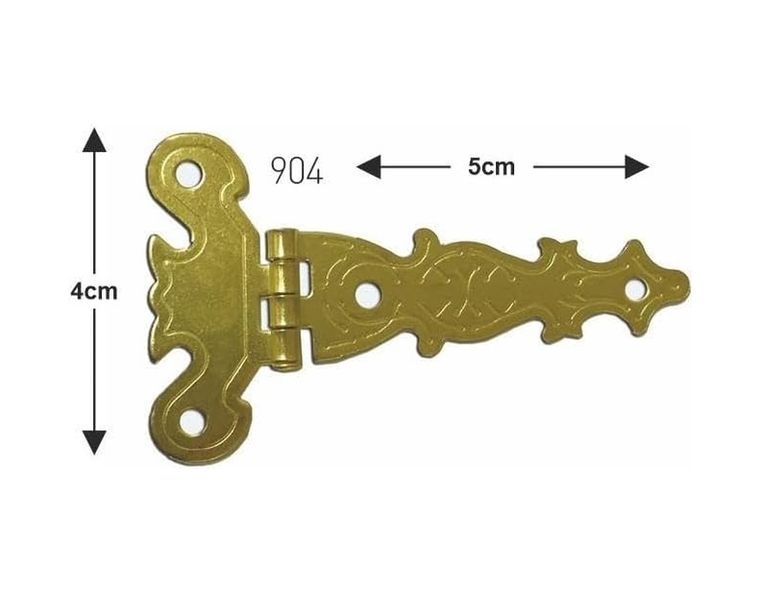 Diğer 57858324454099199283959 Kelebek Menteşe Metal Tek Kuyruk Bakır 2 Adet Ahşap