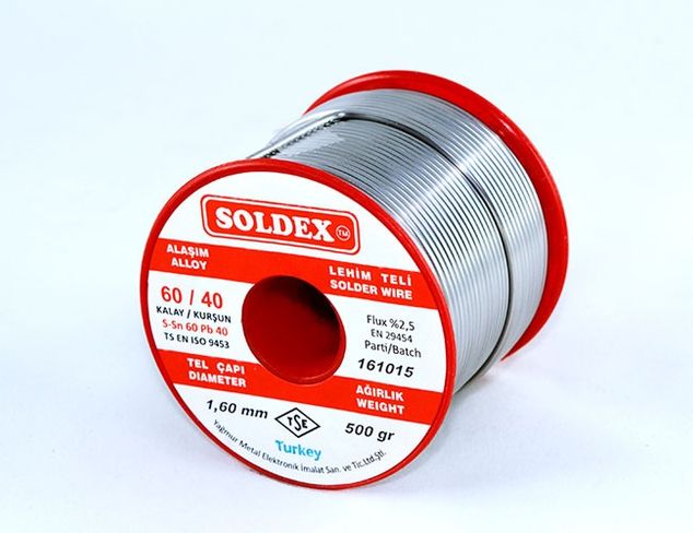 Diğer 58831880 60-40 Lehim Teli 500 Gr 2 Mm - Sn:60 / Pb:40