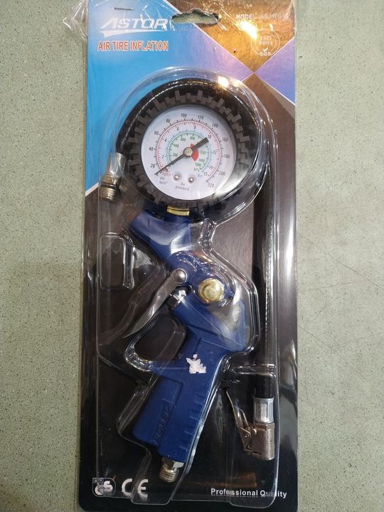 Diğer 7562494 Lastik Şişirme Tabancası Saatli Metal Gövde