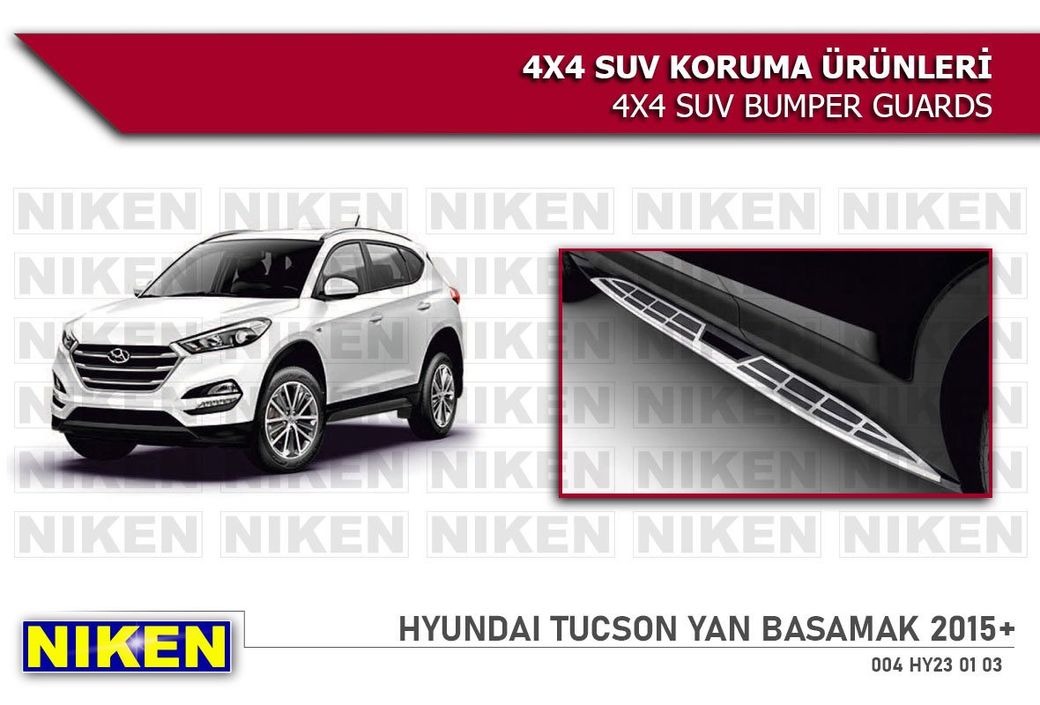 Diğer 8466714 Niken Hyunda Tucson Yan Basamak 2015 Üzeri