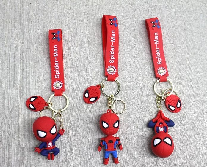 Diğer 91854335 Spiderman Silikon Anahtarlık Alk4263