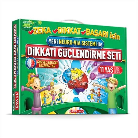 Diğer Dikkati Güçlendirme Seti - 5. Sınıf 11 Yaş-Neuro-Via - Huvj-759021