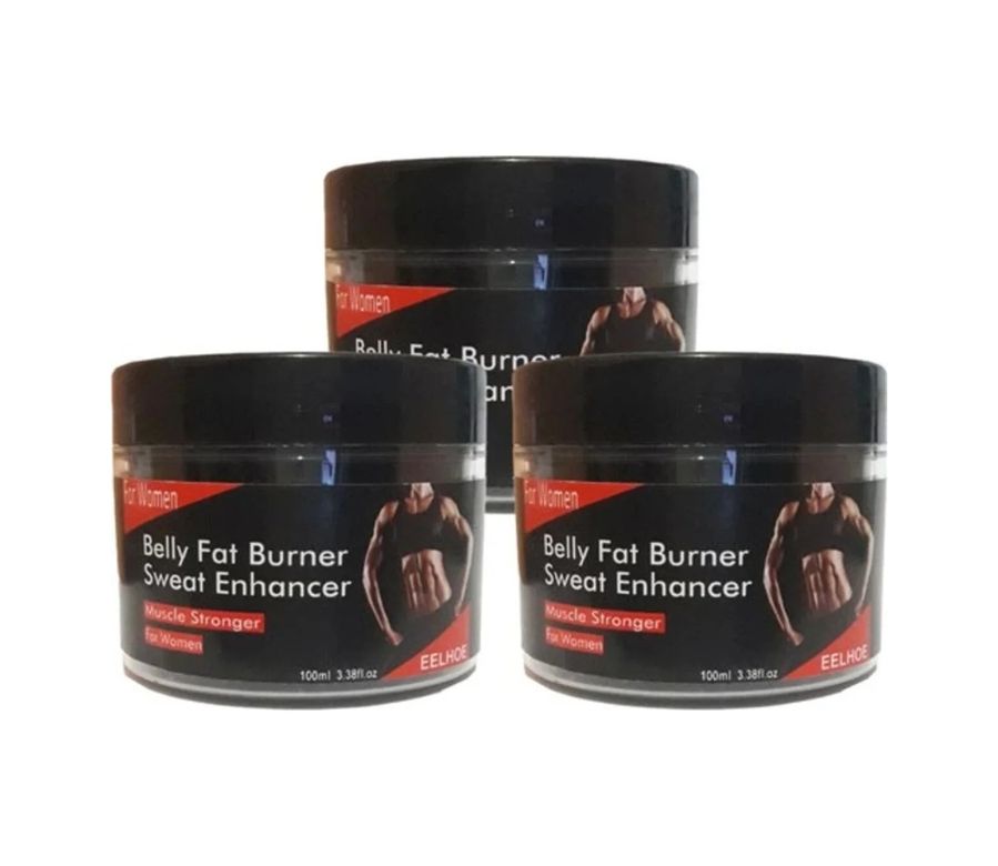 Diğer GU-EYF-25166-BLN Süper Eelhoe Belly Fat 3 Adet Adet Burner Sweat Enhancer Kadınlara Özel Kremi 100 Ml