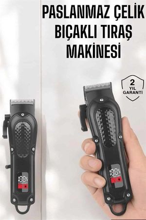 Diğer MEYTDUCZHK750TIRAŞM2-BLMY Mey İthalat Sıfır Tıraş Makinesi Dijital Göstergeli Paslanmaz Çelik Bıçaklı Taşınabilir Çok Renkli