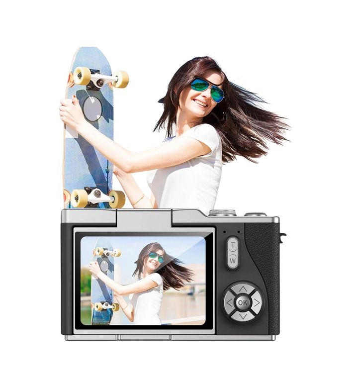 Diğer MEYTDUCZZZLK007FOTOĞRAFMAKİNESİ-3-BLMY Mey İthalat Kompakt 4K Dijital Kamera 48 Mp Sensör 8X Zoom Flip Ekran Vlog Ve Selfie Uyumlu