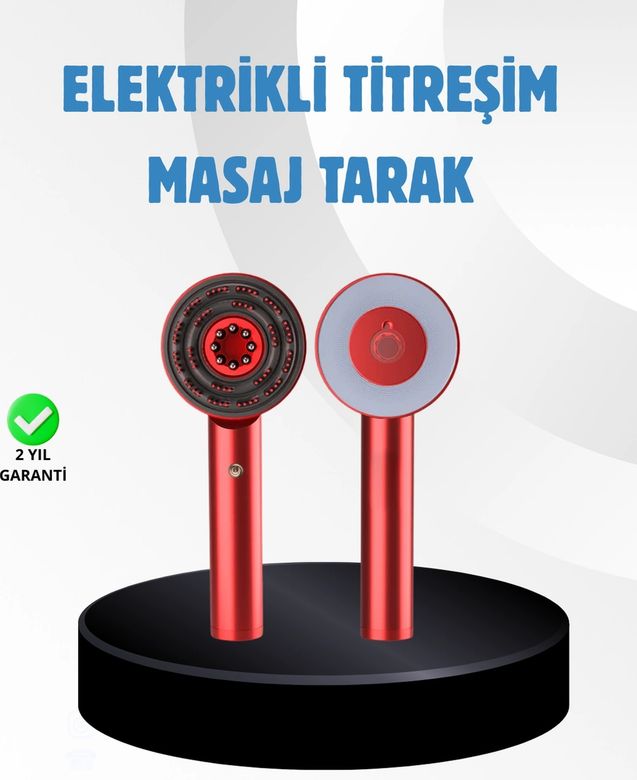 Diğer MEYTDUCZZZXYT0860MASAJBAKIMTARAĞI-3-BLMY Mey İthalat Saç Büyüme Destekleyici Elektrikli Masaj Tarak Led Ve Titreşimli