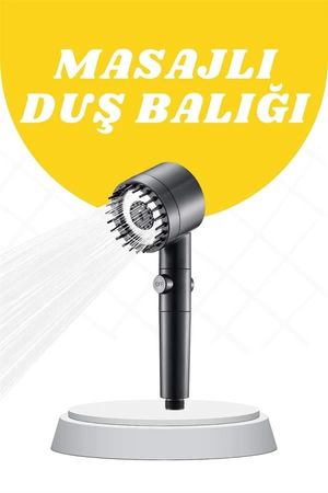 Diğer MEYTDUUCZŞARJLIDUŞBAŞLIĞI2-BLMY Mey İthalat Yeni Nesil Masaj Etkili Duş Başlığı Su Basınçlı Tazyikli Özel Acı - Portakal 14342221