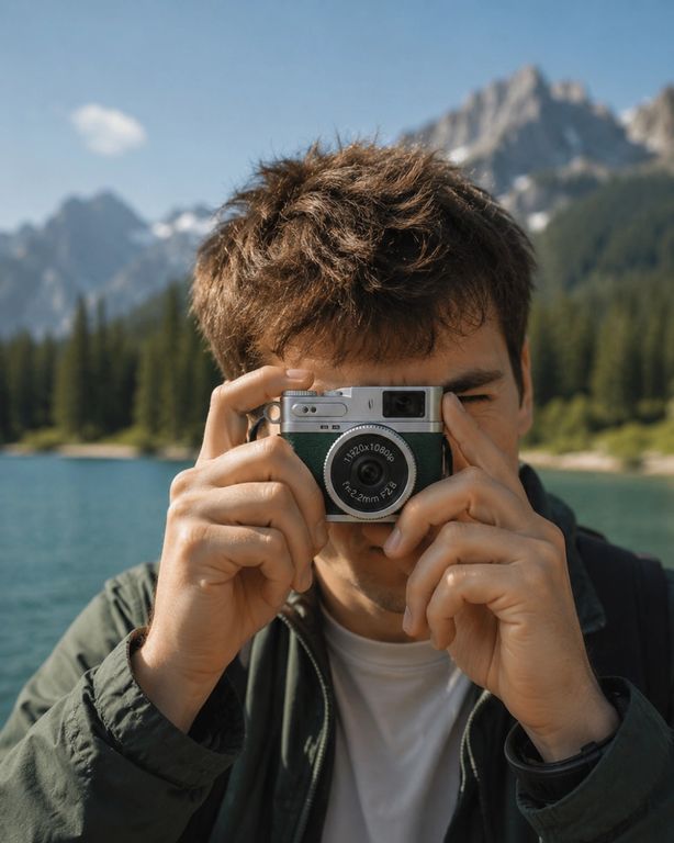 Diğer MEYTDXXUCZZZMN01KAMERAA-1-BLMY Mey İthalat 1080P Hd Mini Dijital Kamera Ips Ekranlı Taşınabilir Fotoğraf Makinesi