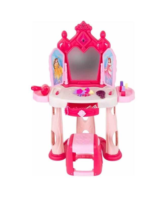 Diğer MEYXTS00004270-BLMY Mey İthalat Pretty Pinky Işıklı Ve Sesli Makyaj Masası Oyun Seti