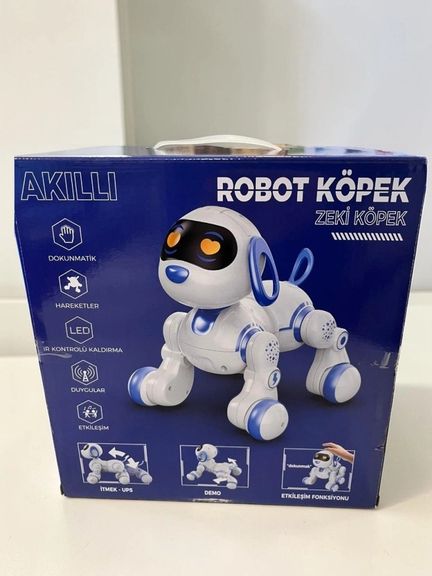 Diğer MEYXTTRU91697-BLMY Mey İthalat 6601 Uzk Kumandalı Dans Edebilen Robot Köpek