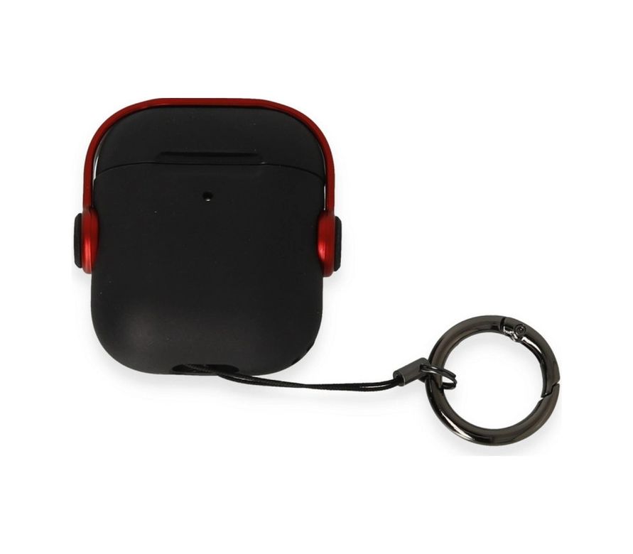 Diğer PRODUCT-2342038 Apple Airpods 2 2.nesil Cool Kılıf - Siyah-Kırmızı