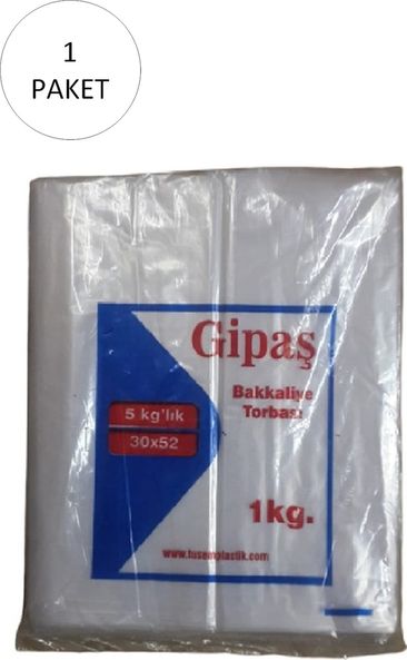 Diğer RT-RYL-HMR11043 Bakkaliye Naylon Torba 5'kg Lık 30X52 Cm 1 Paket Takriben 110 Adet