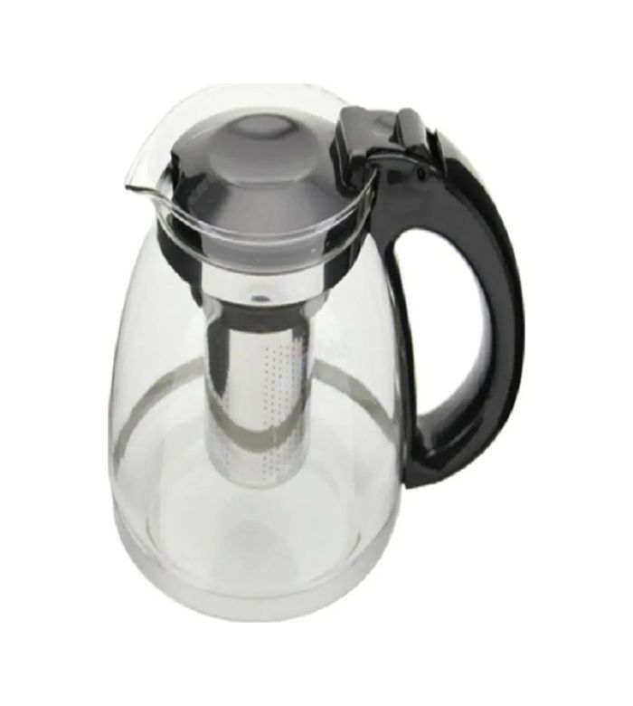 Diğer RT-RYL-NEW29697 Çelik Süzgeçli Cam Çaycı Servis Demlik 1500 Ml. Royaleks-7488 Ahşap - Çelik