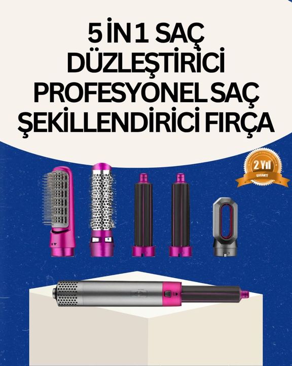 Diğer TRİTHLTUCZZZ5İTARAK-5-BLNCCC Seyahat Boyu Taşınabilir Profesyonel Saç Şekillendirici Set Çok Renkli