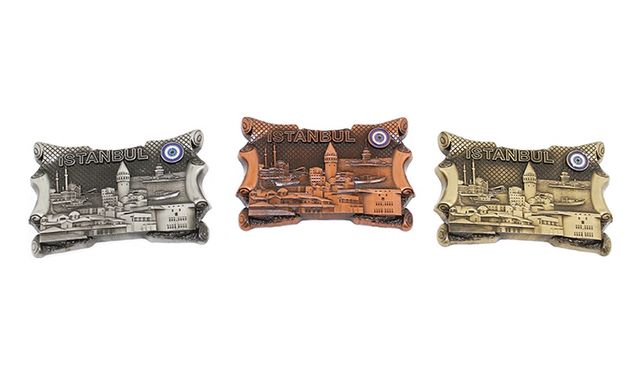 Diğer TrLat0KH002K-2ALK100-BLNCC İstanbul Yöresel Magnet 2Alk100 Çok Renkli
