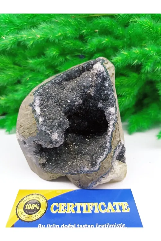 DOĞAL TAŞ CENNETİ AMETİSTKAYA3 Ametis Kaya (Jeot Urguay)(Sertifikalı)