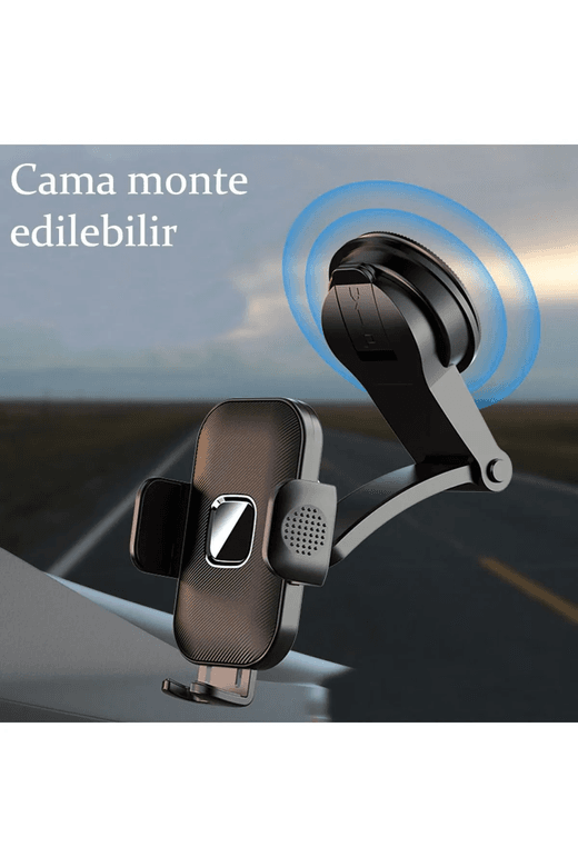 Dvip Holder  Zc12 Araba Araç Içi Cep Telefonu Tutucu Uzayan Ayarlanabilir Vantuzlu