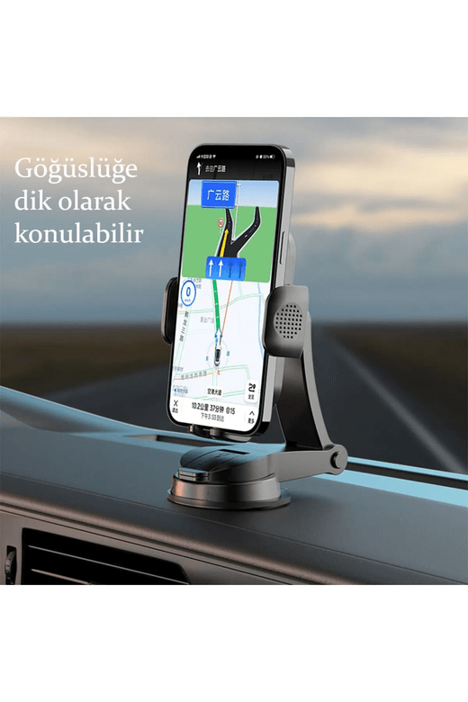Dvip Holder  Zc12 Araba Araç Içi Cep Telefonu Tutucu Uzayan Ayarlanabilir Vantuzlu