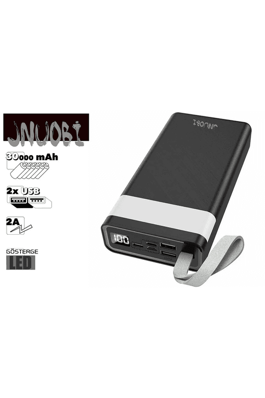DY30 Jnuobi Dy-30 30.000 Mah Powerbank Taşınabilir Şarj Aleti 2Xusb 2A
