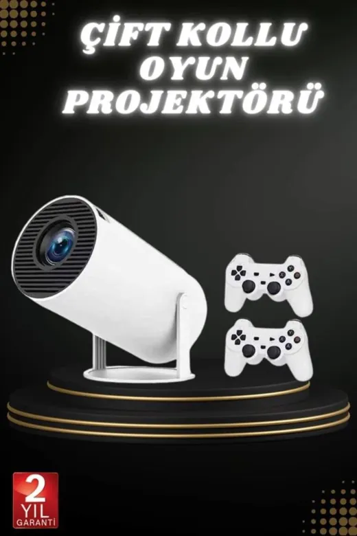 Eco Lounge NTBx-TDUUCZM300MAX2 Taşınabilir Android Projeksiyon Ayaklı Çift Kollu 4K Çözünürlüklü Sinema Projeksiyonu