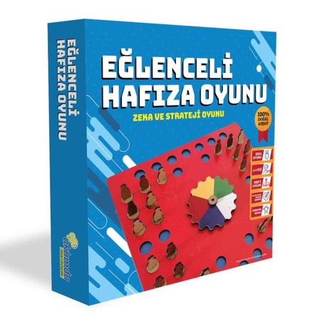 Eğlenceli Hafıza Oyunu (Ahşap)