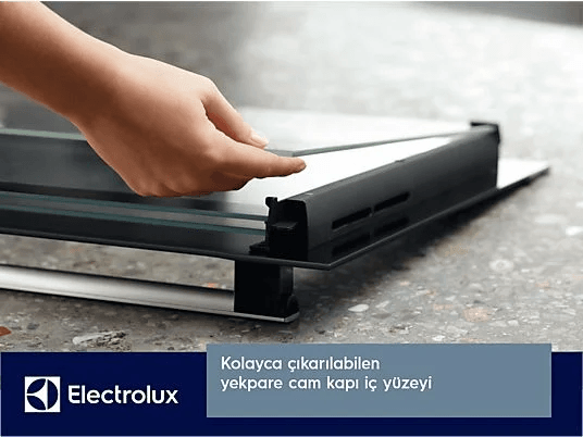 Electrolux 1246385 Eoa5220Fov Surroundcook Katalitik 72 L Multifonksiyonel Rustik Cam Ankastre Fırın Krem