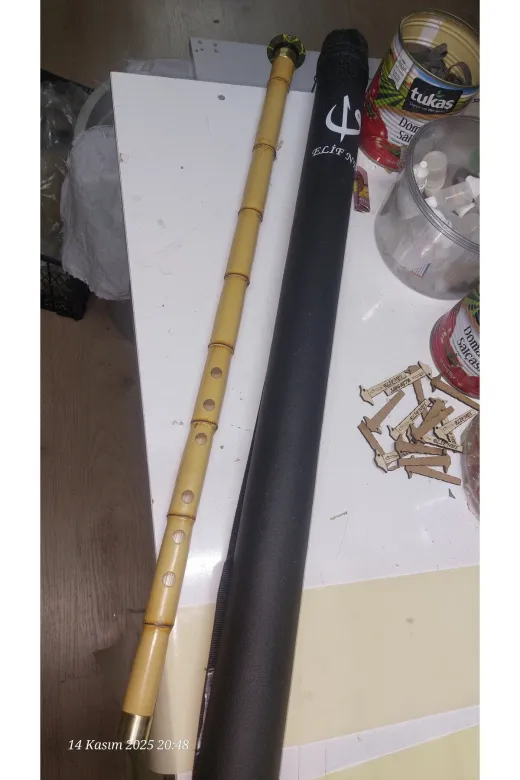 elif ney pro 2 serisi ney+mikarta boynuz başpare Pro 2 Serisi Ney + Mikarta Boynuz Başpare