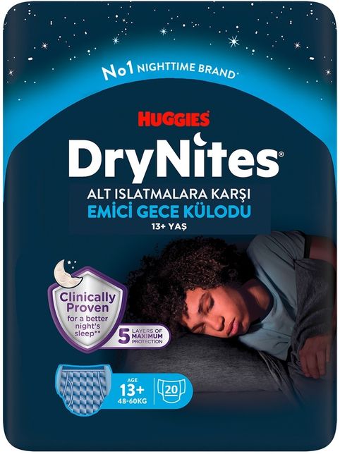 Emici Gece Külodu/Külot Bez Erkek 13+ Yaş X Large 20 Adet Mega Pk