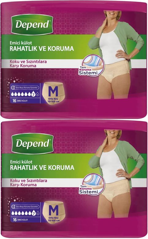 Emici Külot Yetişkin Bezi Avantaj Pk Orta Kadın 32 Adet