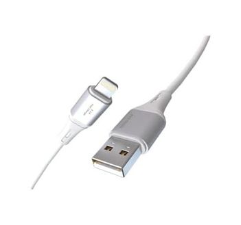 End 131614461 2Adet X 2Metre Usb A-Lightning Kablo Seti, 3.1A Hızlı Şarj, Beyaz/gümüş Metal, Remorax 2Ad X 2Metre Beyaz