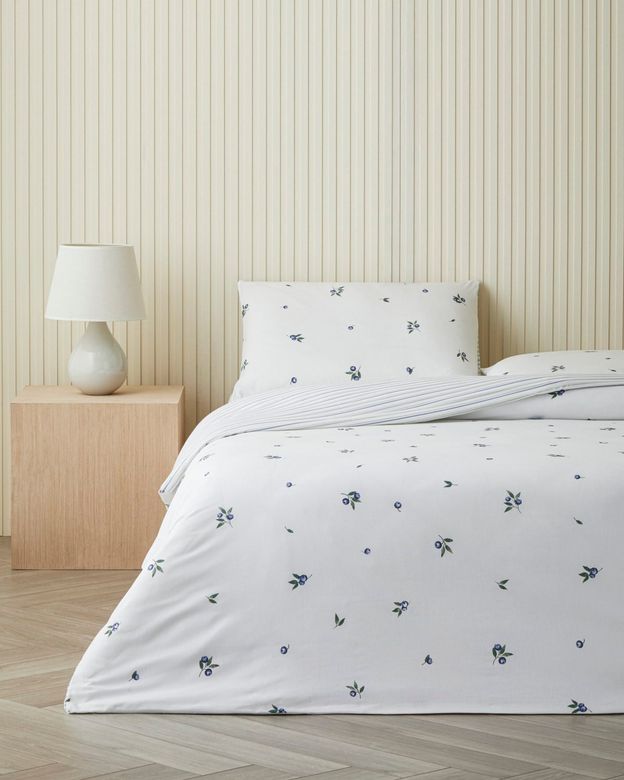 English Home 139999 Berryscus Kolay Ütülenir Çarşaflı Tek Kişilik Nevresim Takımı 160X220 Cm Mor